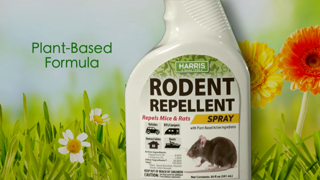 Harris Catch and Release Humane Mouse Trap and Rodent Repellent Spray Value Pack