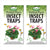 Harris Potted Plant Insect Traps for Gnats, Aphids, Whiteflies and More (2-Pack, 60 Traps, 14 Stakes)