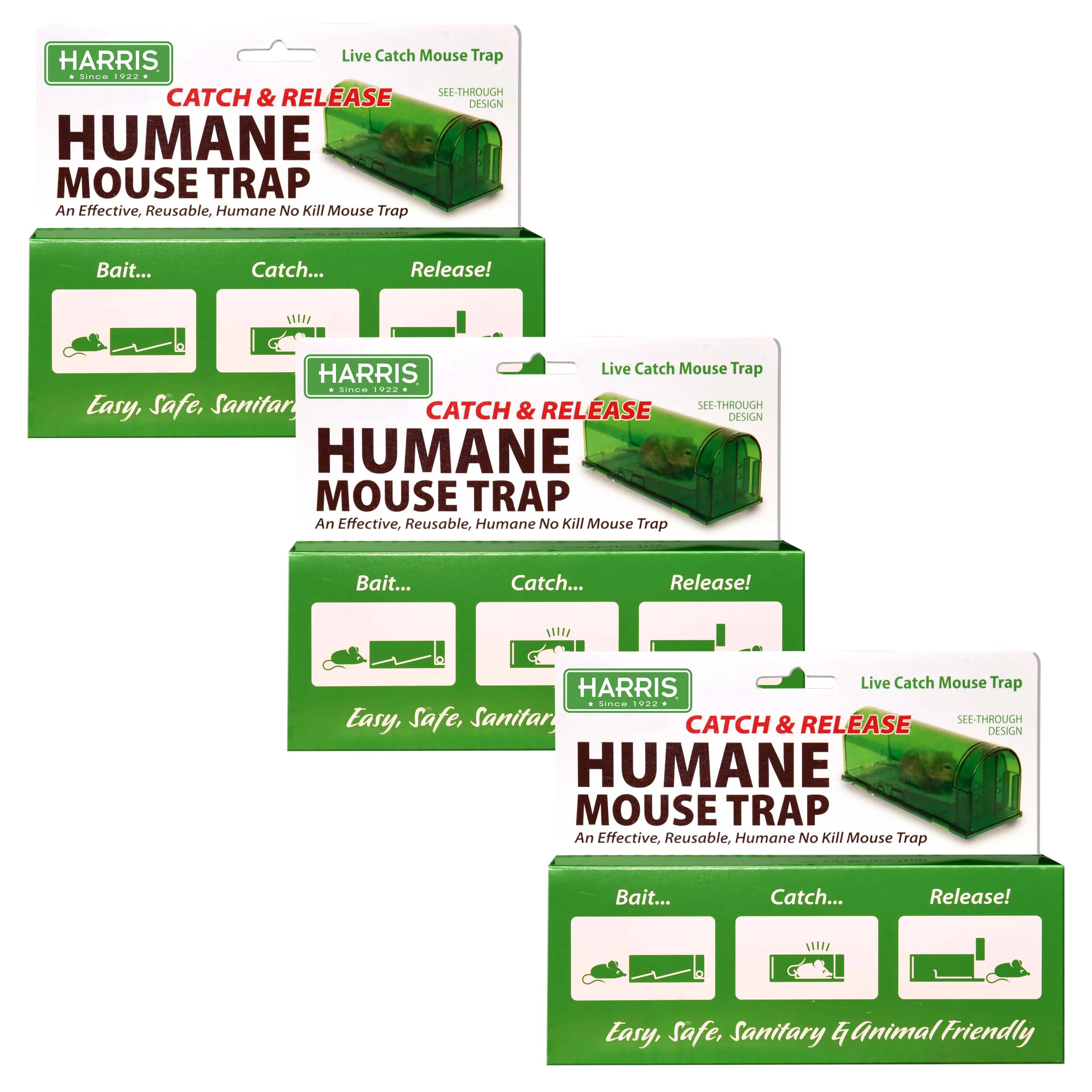 Harris Catch and Release Humane Mouse Trap