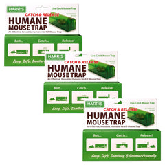 Harris Catch and Release Humane Animal and Rodent Cage Trap for Mice, - PF  Harris