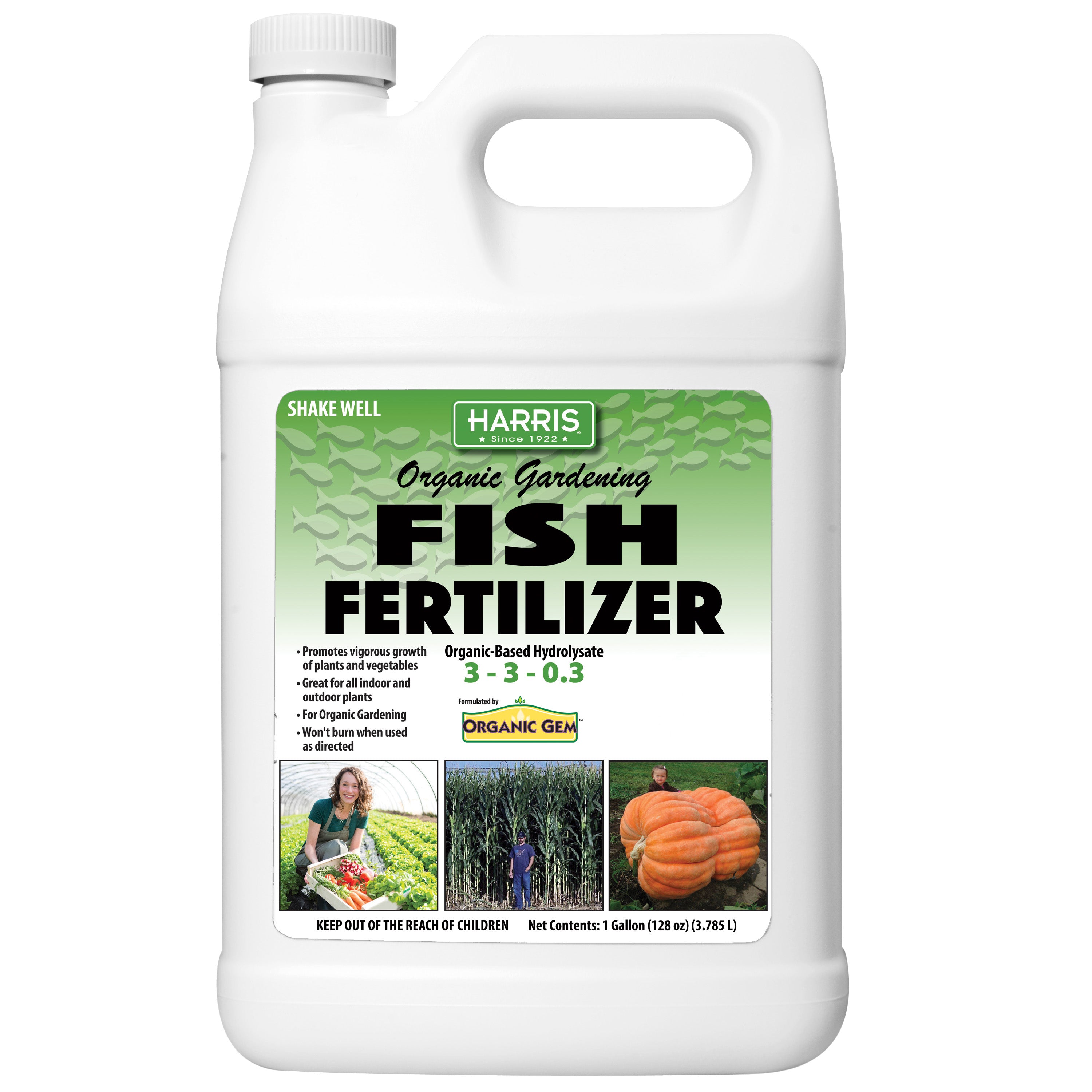 Harris Organic Gardening Fish Fertilizer (128 fl. oz.) - PF Harris
