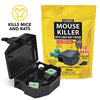 Harris Mouse Killer Refillable Bait Station (10 bars) kills rodents of all types