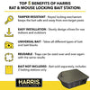 Top 5 benefits of Harris Locking Bar Bait Station (2 Pack)