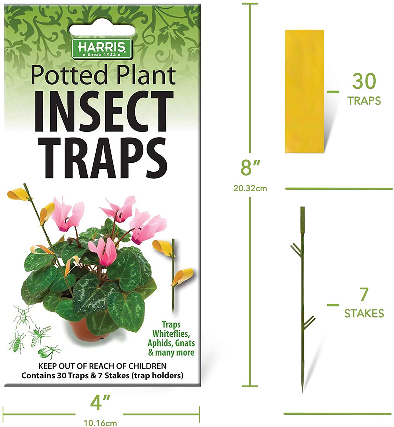 Harris Window Fly Traps, 12 Count