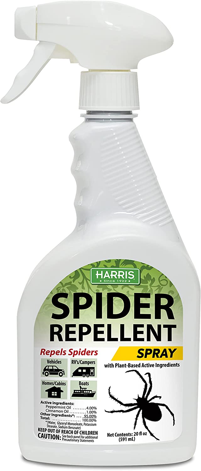 Harris Peppermint Oil Mice & Rodent Repellent Spray for House and Car  Engines, Humane Mouse Trap Substitute, 20oz