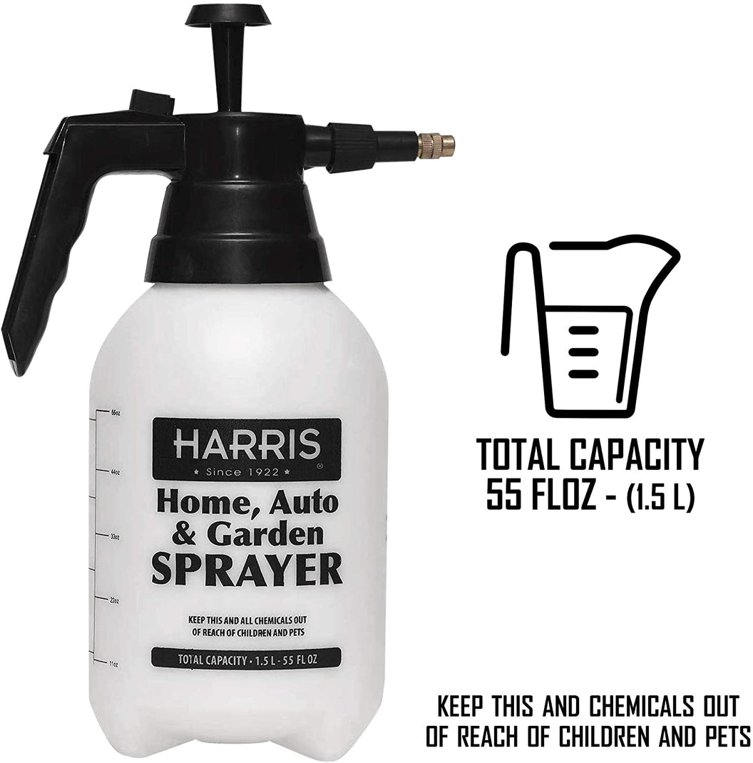 Harris Tank Pump Sprayer, Chemically Resistant, 1 Gallon