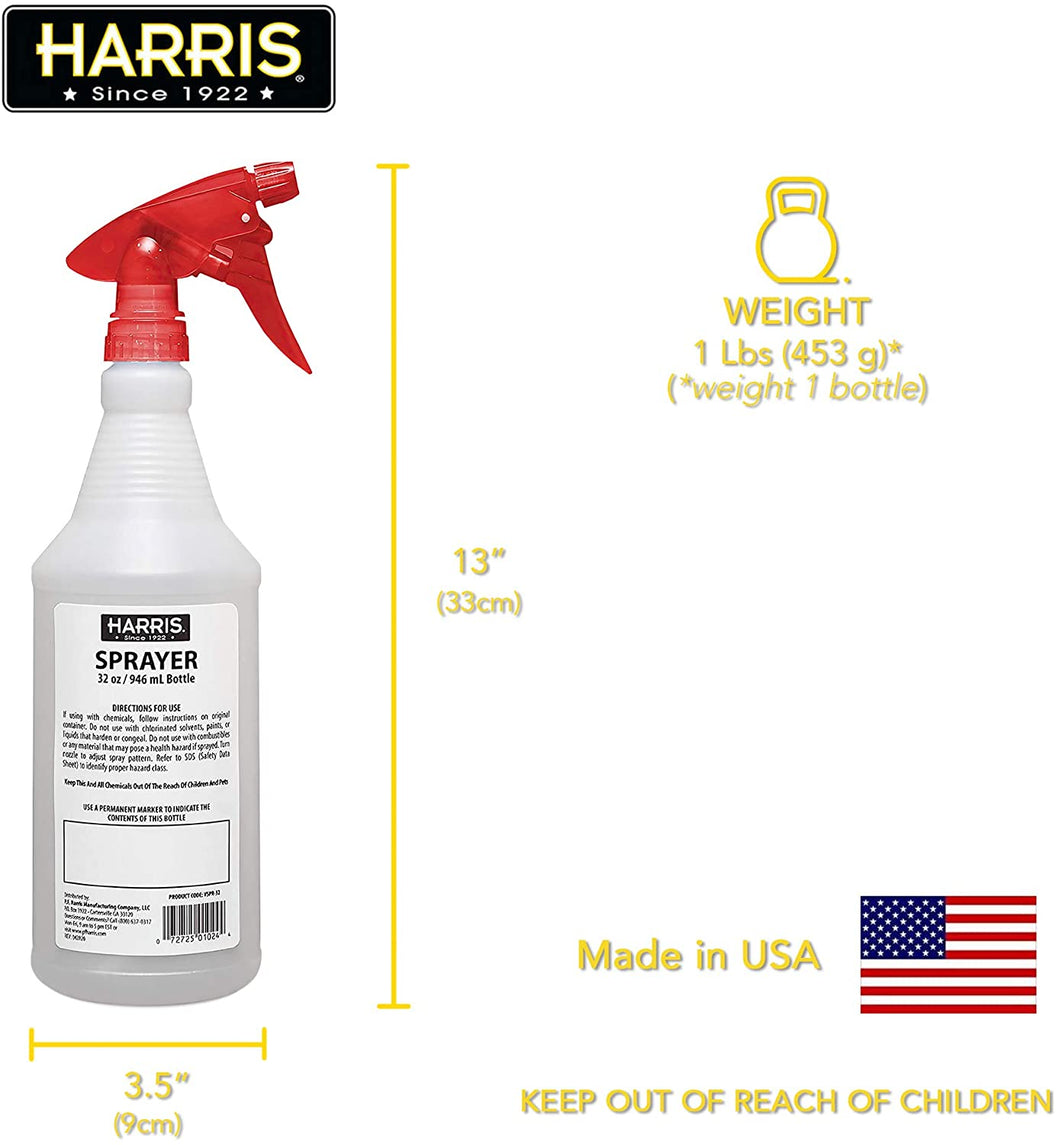 Harris 360 Spray Bottles, 32 fl. oz. (3-Pack) - PF Harris