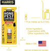HARRIS Home Pest Control, 2-Gallon Concentrate - Kills Roaches, Ants, Stink Bugs, Fleas, Ticks, Gnats, Mosquitos, Wasps and More