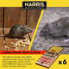 Harris Wooden Mouse Snap Traps (6-Pack)