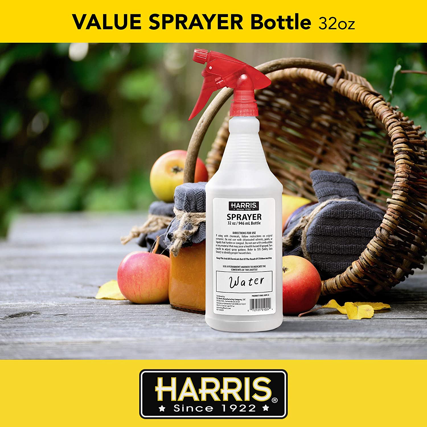 Harris Professional Spray Bottle for Horses 32 fl.oz (3-Pack) - PF Harris