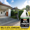 MIL-X 47% Vinegar, Extra Strength Industrial Grade Concentrate, Gallon