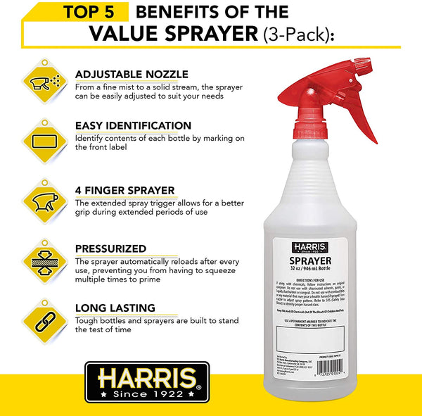 Harris PRO-32 32 oz Professional Spray Bottle