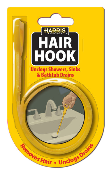 4 Pack Hair Drain Clog Remover, Ishua Hair Drain Clog Remover Cleaning Tool  Multi-tooth Hair Drain Clog Remover Efficiently Catches Hair 19.3 Inch