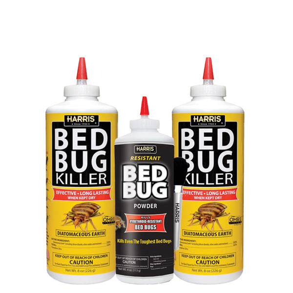 Bed Bug Killer Kit: Powder Pack for 1-2 Rooms
