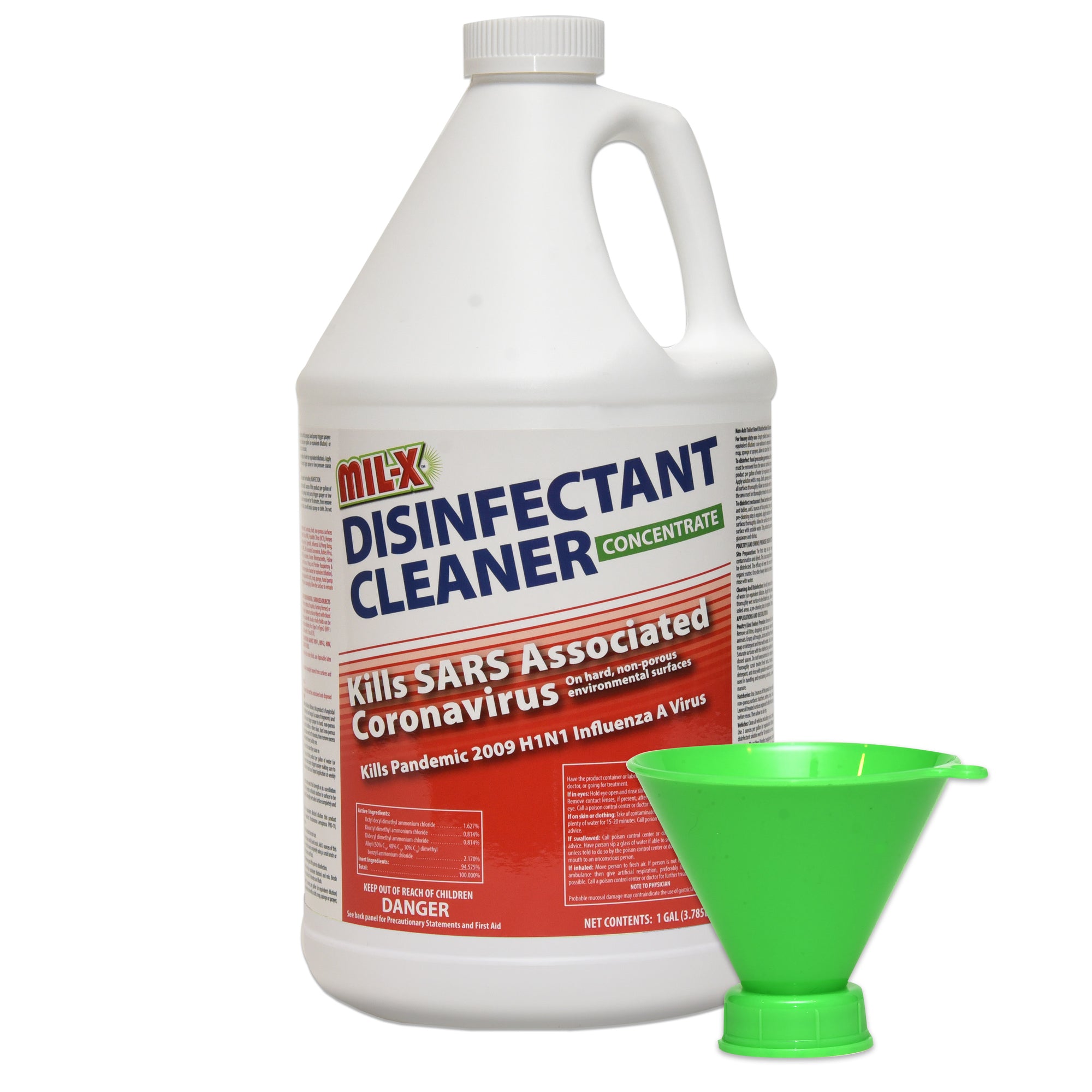 Mil-X Disinfectant Cleaner Concentrate (128 fl. oz.)